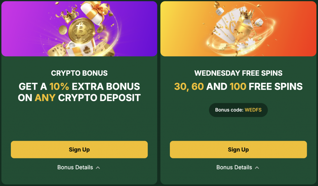 Free Spins Bonus Golden Crown casino